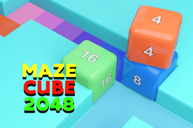 Maze Cube 2048