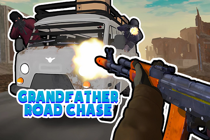 Grandfather Road Chase: Realistic Shooter
