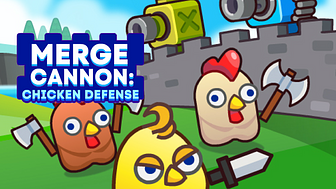 Merge Cannon: Chicken Defense