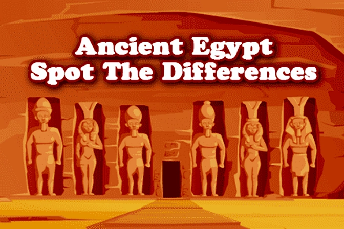 Ancient Egypt Spot The Differences