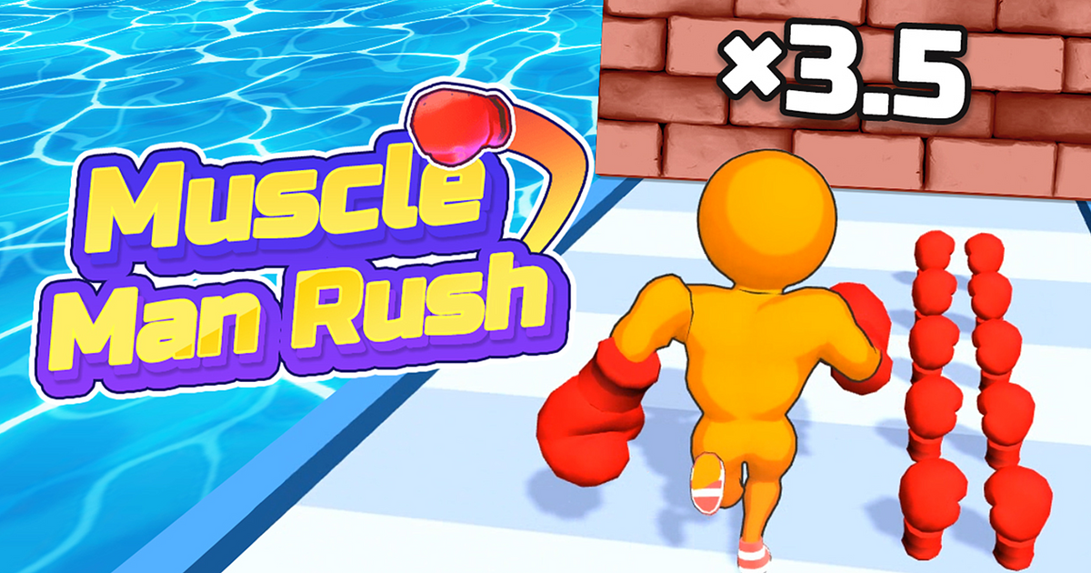 Muscle Man Rush - Gioco Gratis Online | FunnyGames