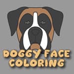 Doggy Face Coloring