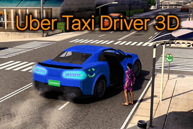 Uber Taxi Driver 3D