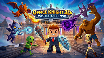 Office Knight 3D: Castle Defence