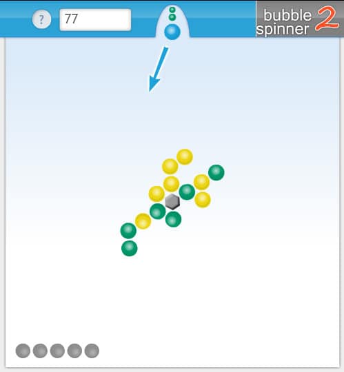 bubble spinner addicting games