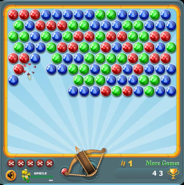 bubble shooter flash game