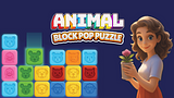 Animal Block Pop Puzzle