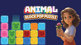 Animal Block Pop Puzzle
